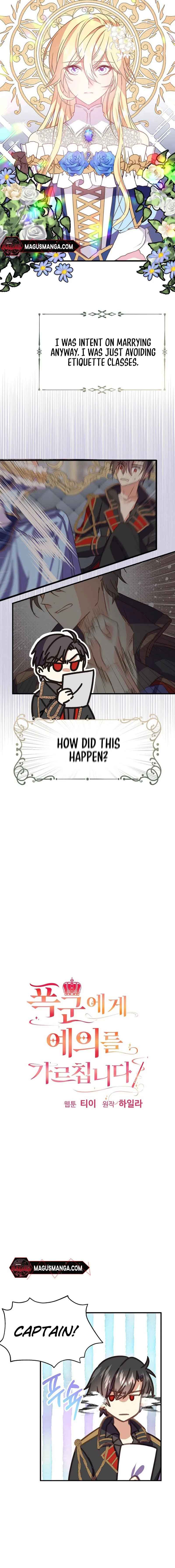 Teaching the Tyrant Manners Chapter 2 - Page 1